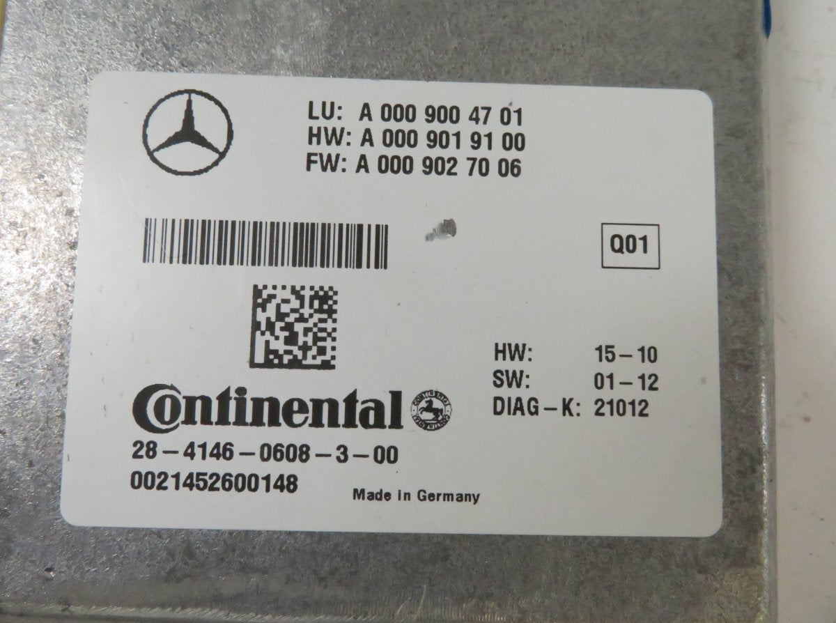 A0009004701 A0009002706 Parking Aid Control Unit MERCEDES-BENZ GL-CLASS (X166) (2012-2019)