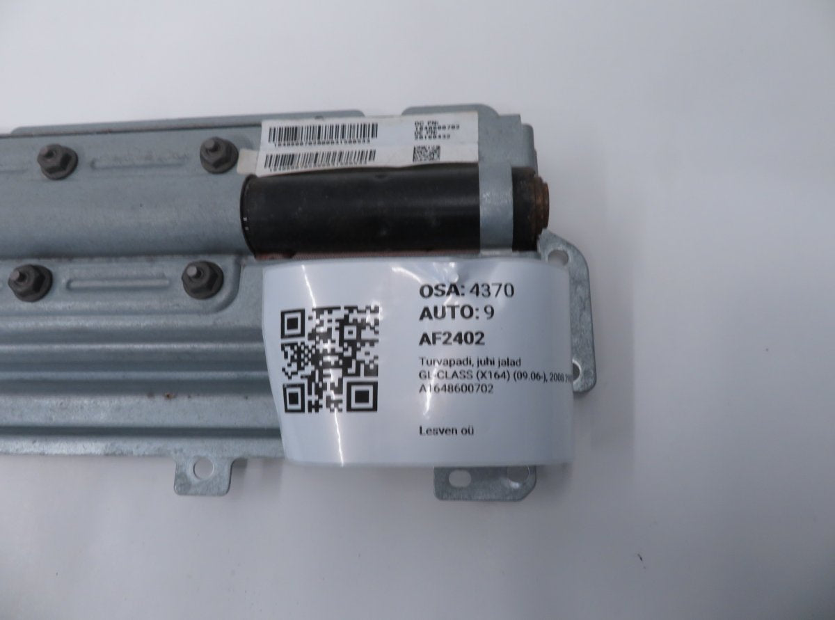 A1648600702 A1648600802 Knee Airbag Front Left MERCEDES-BENZ GL-CLASS (X164) (2006-2012)
