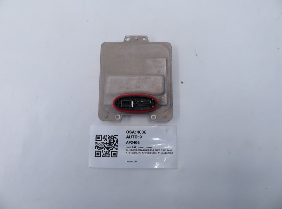 A1648701726 1648701726 A1648208185 A1644420203 Xenon control unit right MERCEDES-BENZ GL-CLASS (X164) (2006-2012)