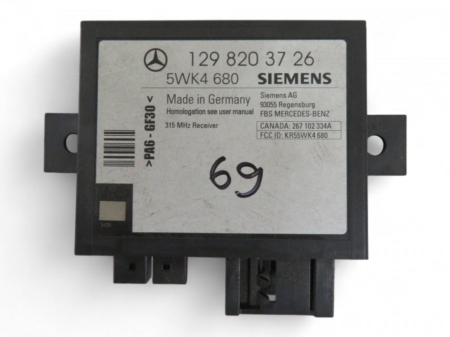 A1298203726 1298203726 Central Locking Control Unit MERCEDES-BENZ SL-CLASS (R129) (1989-2001)