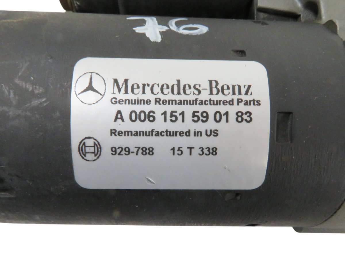 A0061515901 Starter motor MERCEDES-BENZ GL-CLASS (X164) (2006-2012)