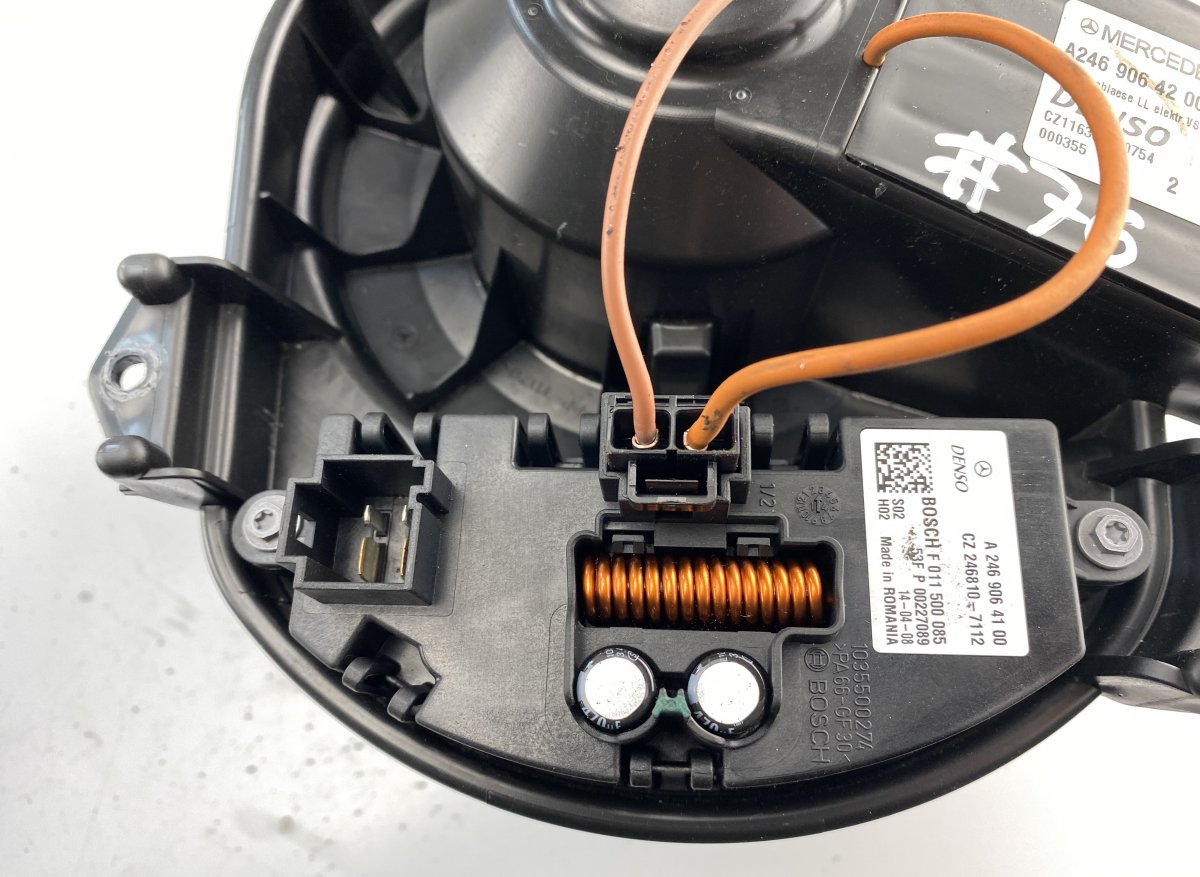 Heater Fan MERCEDES-BENZ B-CLASS (W246, W242) (2011-2018)