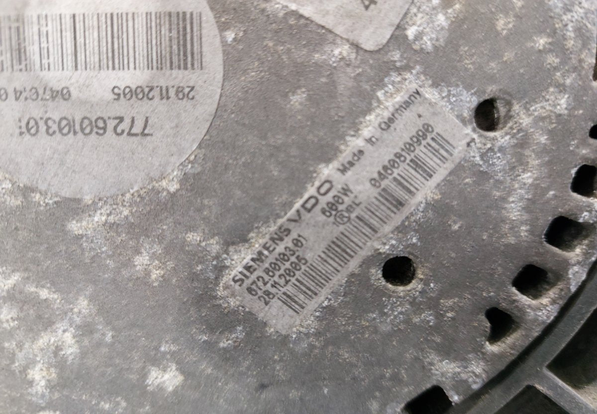 A2215050155 232-60037-01 A2215000493 Radiator Fan Electric MERCEDES-BENZ S-CLASS (W221) (2005-2013)