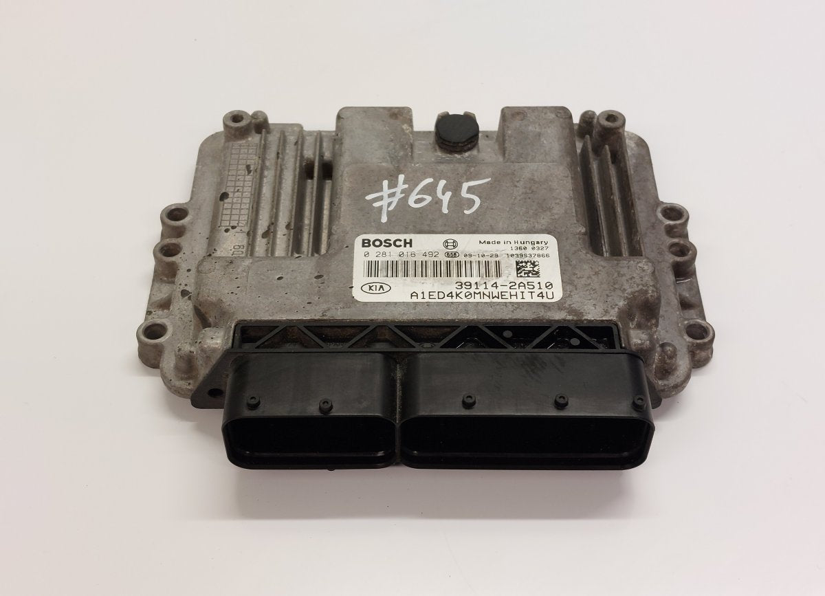 39114-2A510 391142A510 0281016492 Engine Control Unit / module (ECU) KIA CEE'D I (ED) (2006-2012)
