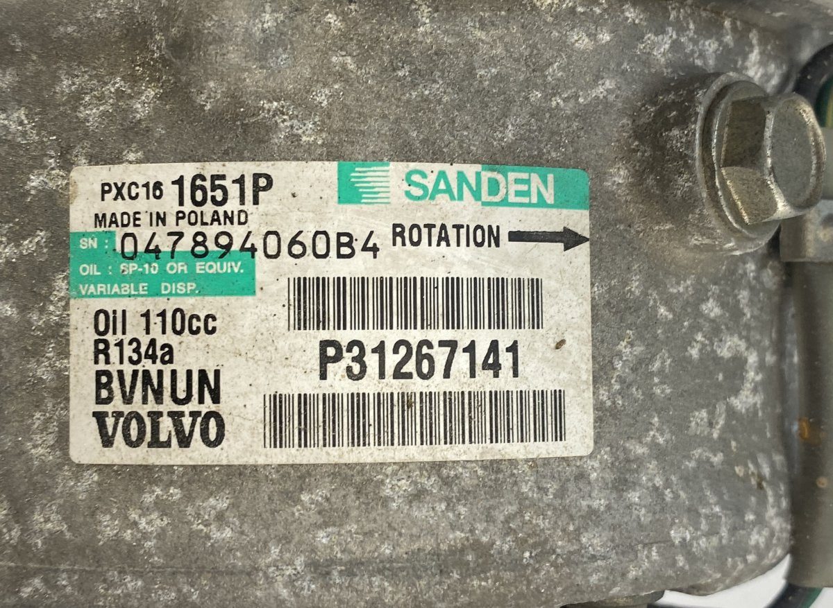 AC / aircon Compressor VOLVO XC60 I (2008-2017)
