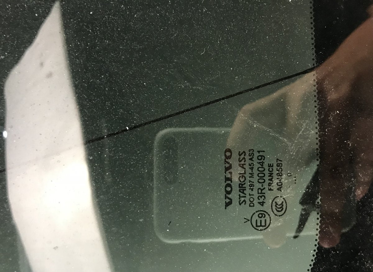 A2515452632 Chassis Side Window glass Rear Left VOLVO XC60 I (2008-2017)