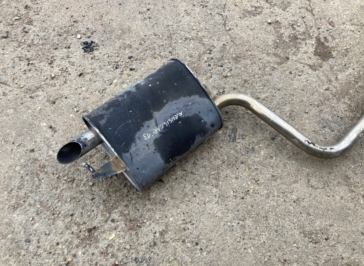174300T080 Exhaust rear silencer (muffler) TOYOTA AVENSIS (T270) (2009-2018)
