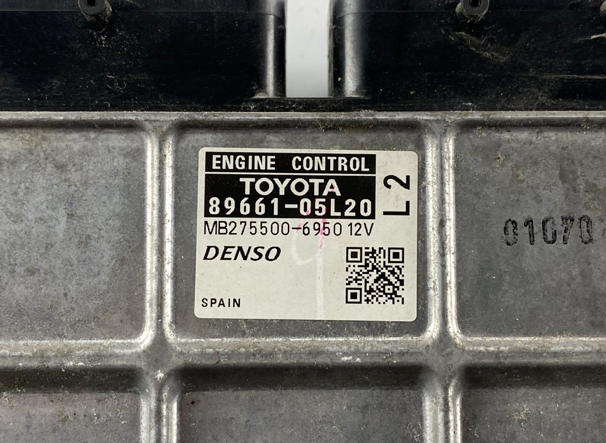 89661-05L20 8966105L20 Engine Control Unit / module (ECU) TOYOTA AVENSIS (T270) (2009-2018)