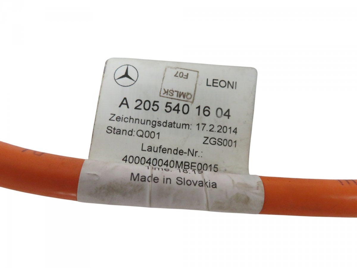 A2055452428 2055401604 A2055406304 A2055405626 A2055401806 Battery Cable MERCEDES-BENZ C-CLASS (W205) (2013-2021)