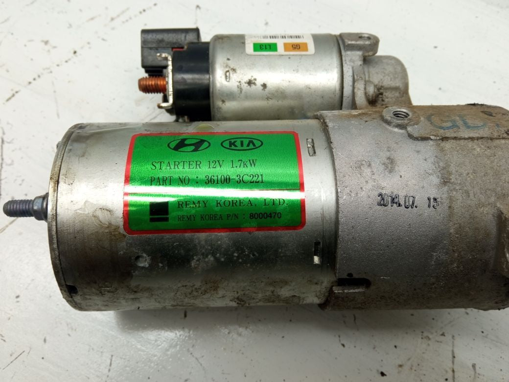 Starter motor KIA SORENTO II (XM) (2009-2015)