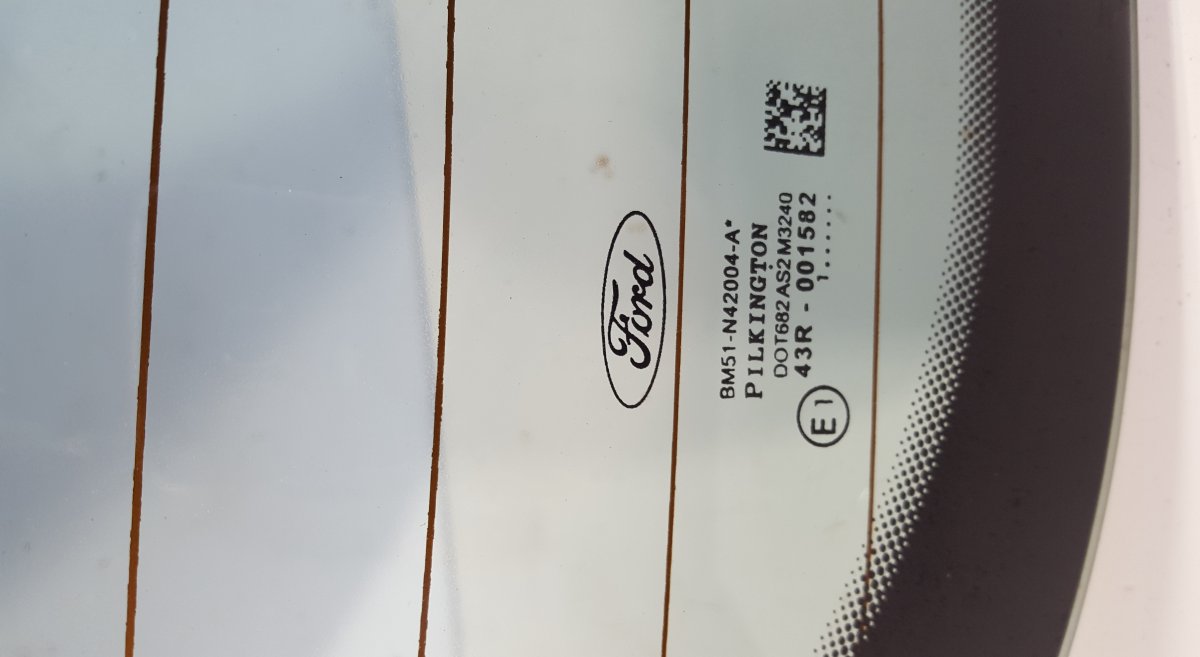 DOT682AS2M3240 Rear Window glass FORD FOCUS III (2010-2018)