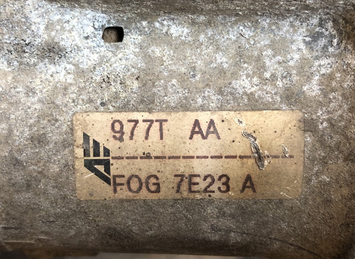 Gearbox FORD GALAXY I (WGR) (1995-2006)