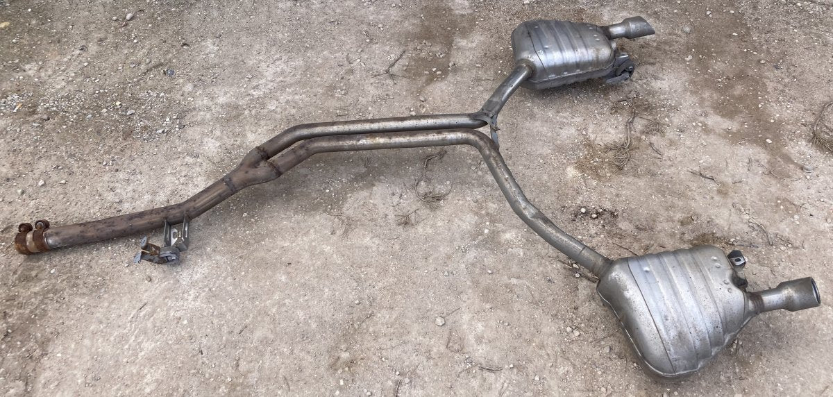 8K0253611B0 8K0253611BF Exhaust rear silencer (muffler) AUDI A6 / A6 ALLROAD (C6, 4F) (2004-2011)