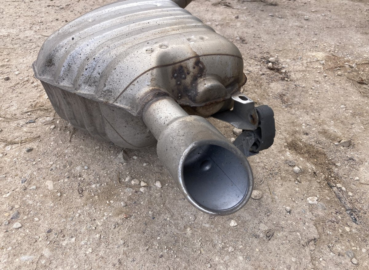 8K0253611B0 8K0253611BF Exhaust rear silencer (muffler) AUDI A6 / A6 ALLROAD (C6, 4F) (2004-2011)
