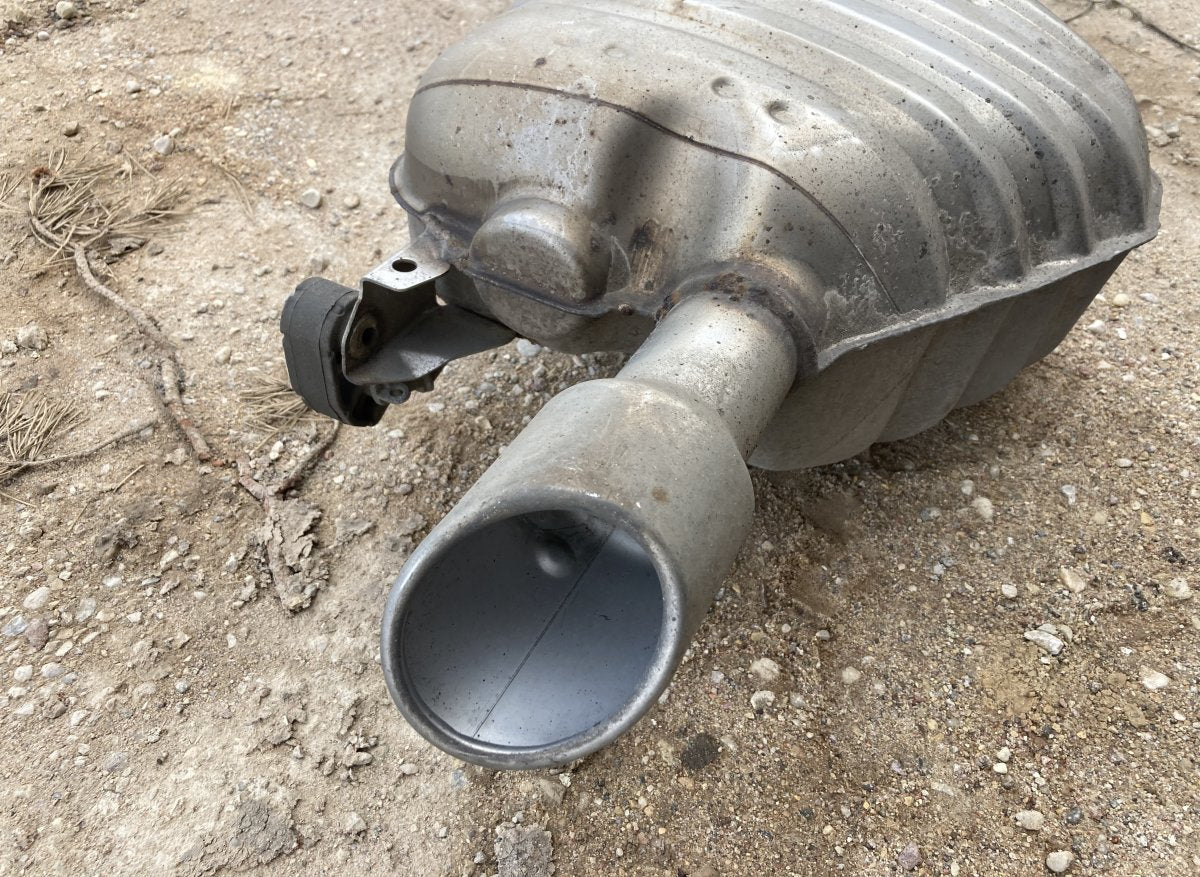 8K0253611B0 8K0253611BF Exhaust rear silencer (muffler) AUDI A6 / A6 ALLROAD (C6, 4F) (2004-2011)