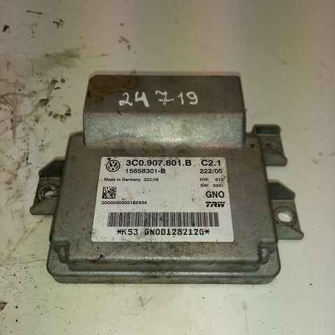 3C0907801B Parking brake control unit VW PASSAT B6 (3C) (2005-2010)