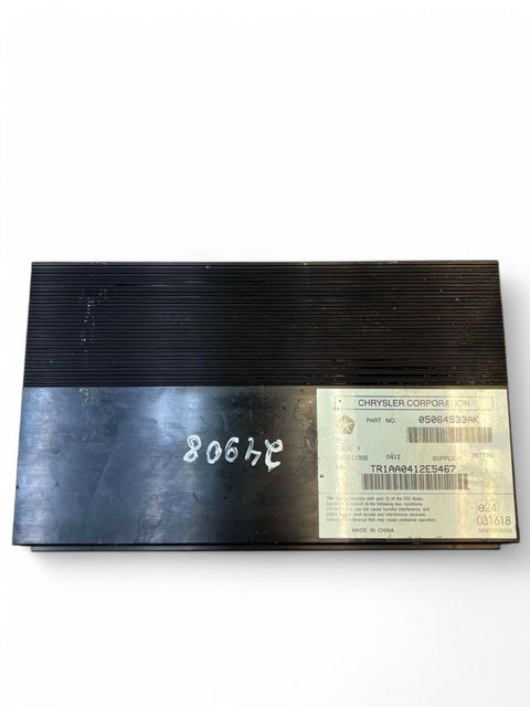 05064533AK Audio amplifier JEEP GRAND CHEROKEE IV (WK, WK2) (2010-2021)