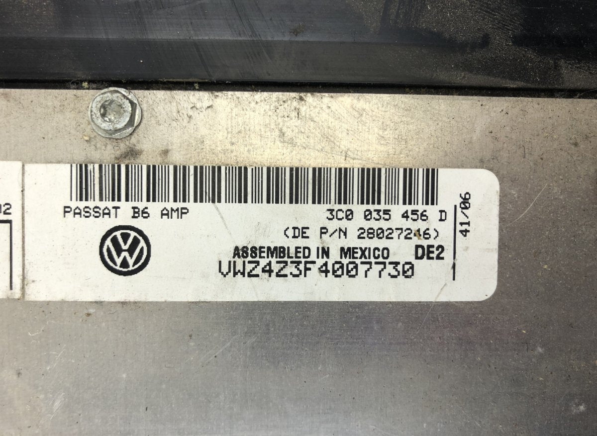 3C0035456G Audio amplifier VW PASSAT B6 (3C) (2005-2010)