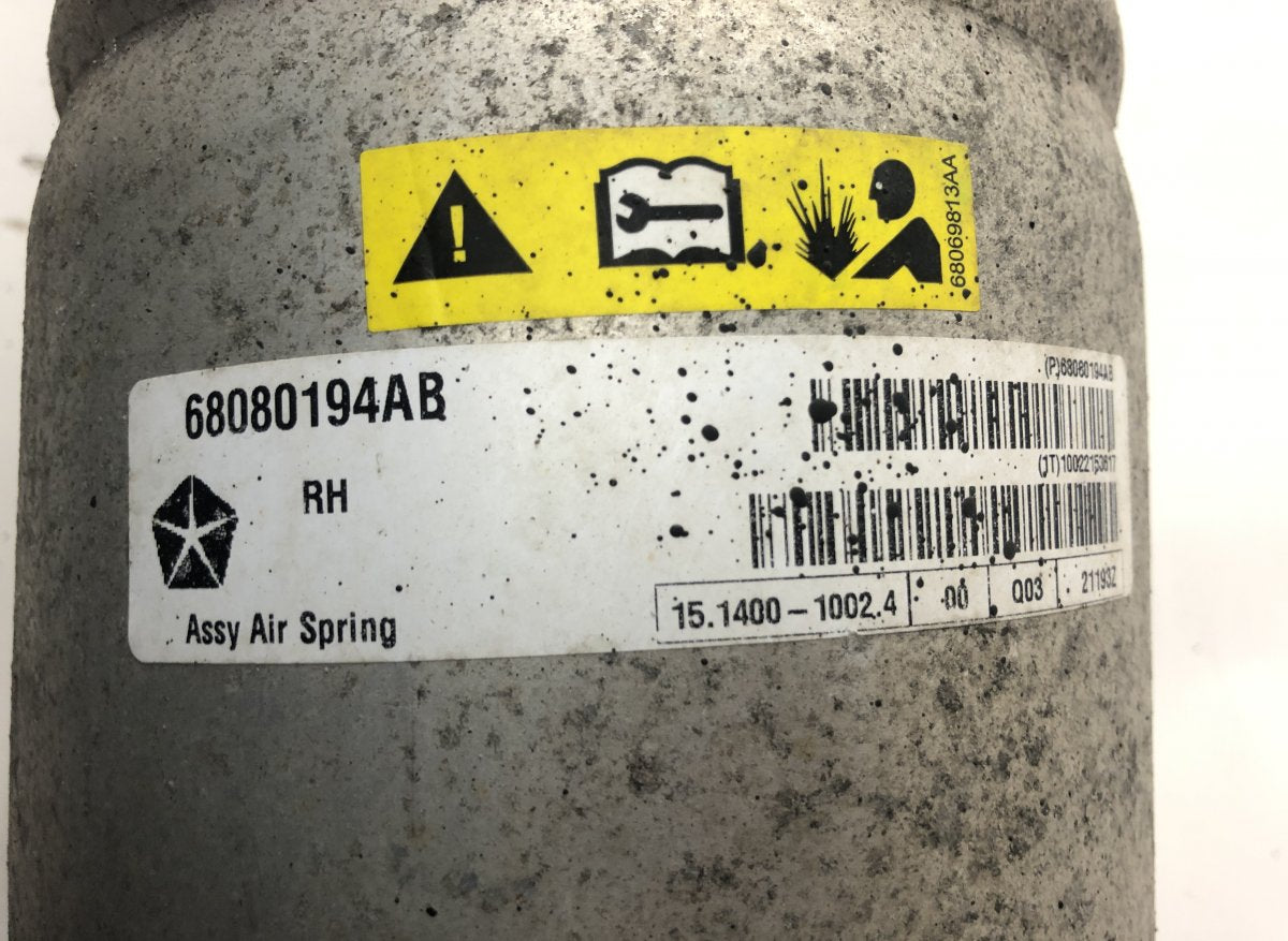 68080194AB Air shock absorber front right JEEP GRAND CHEROKEE IV (WK, WK2) (2010-2021)