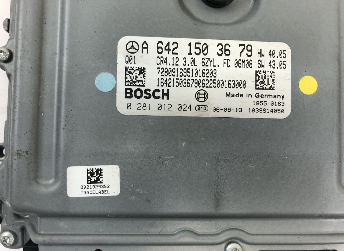 0281012024 Engine Control Unit / module (ECU) MERCEDES-BENZ R-CLASS (W251) (2006-2013)