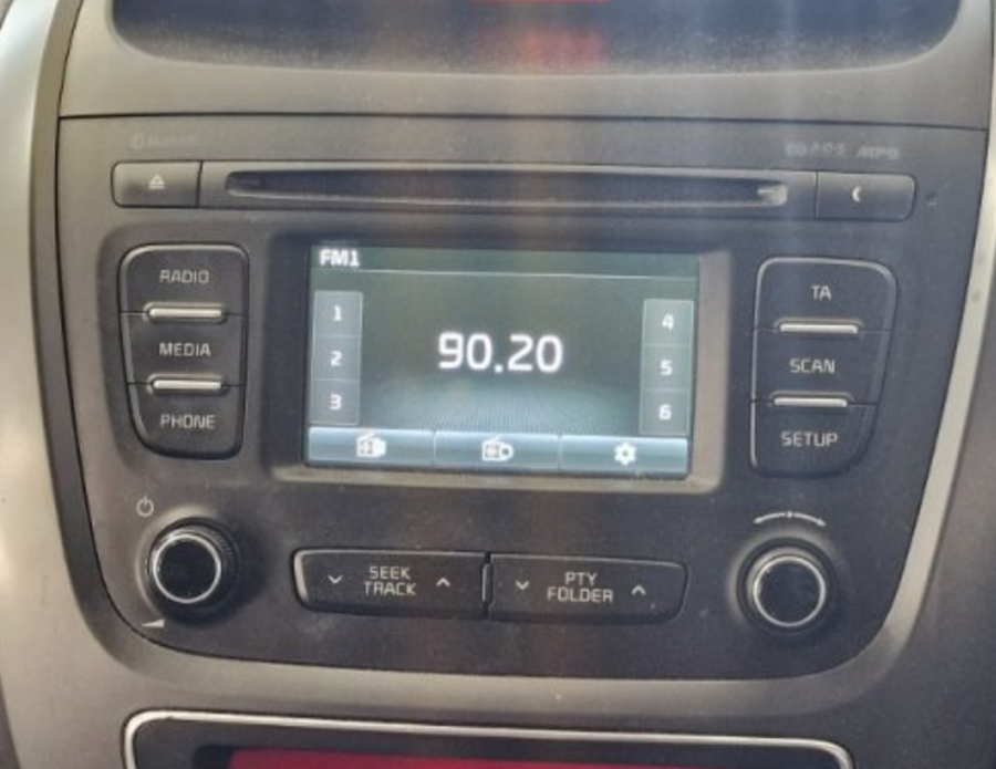 961802PBB0VA Radio KIA SORENTO II (XM) (2009-2015)
