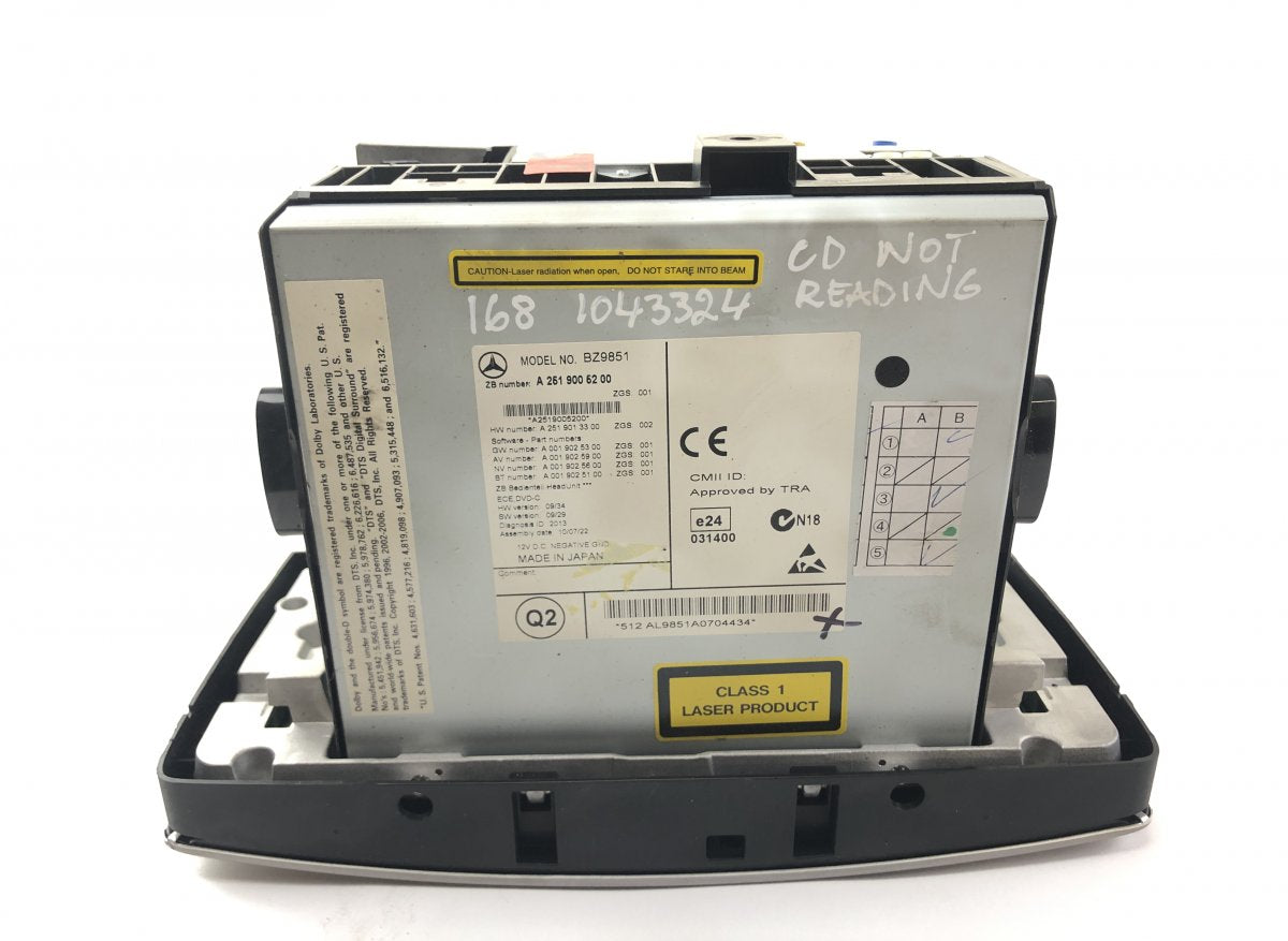 BZ9851 Radio MERCEDES-BENZ R-CLASS (W251) (2006-2013)