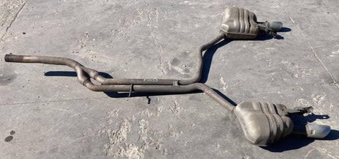 4G0253611M 4G0253612M Exhaust system complete AUDI A6 / A6 ALLROAD (C7, 4G) (2010-2018)