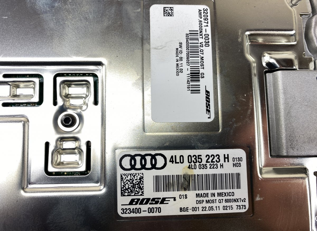 3234000070 323400-0070 Audio amplifier AUDI Q7 (4L) (2006-2015)