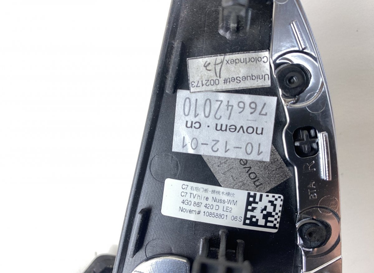 4G0867409E 4G0867410D 4G1853190E 4G1853189B Dashboard Trim AUDI A6 / A6 ALLROAD (C7, 4G) (2010-2018)