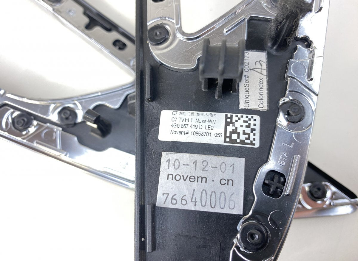 4G0867409E 4G0867410D 4G1853190E 4G1853189B Dashboard Trim AUDI A6 / A6 ALLROAD (C7, 4G) (2010-2018)