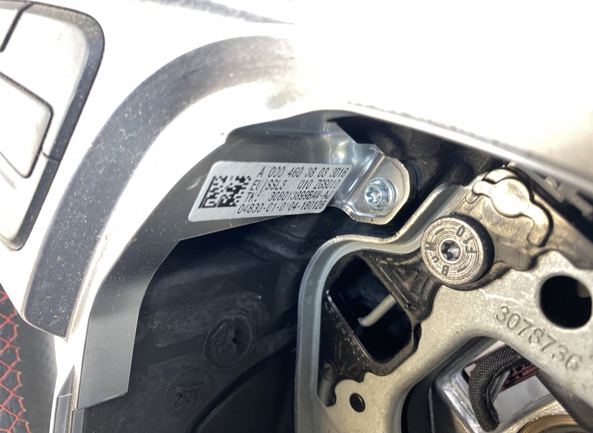 A0004603803 Steering Wheel MERCEDES-BENZ C-CLASS (W205) (2013-2021)