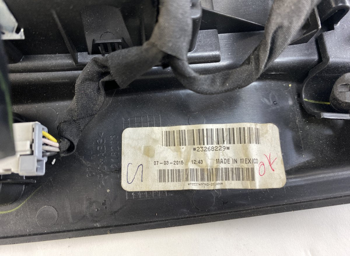 23396139 Interior Lighting Front CADILLAC ESCALADE (2014-)