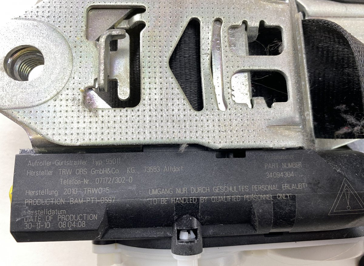 4G8857706J Seat Belt Front Right AUDI A6 / A6 ALLROAD (C7, 4G) (2010-2018)