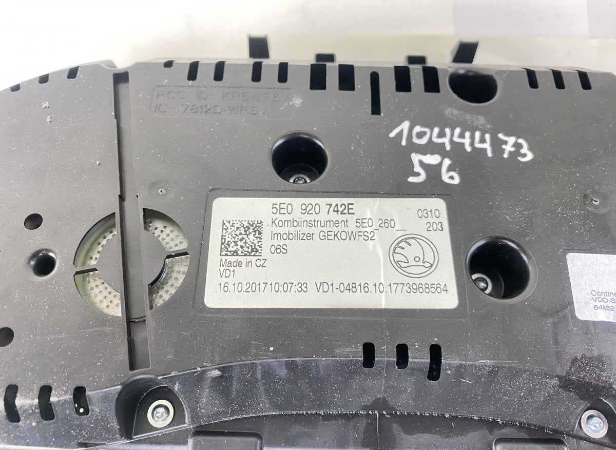 A2C1231040001 Instrument Cluster SKODA OCTAVIA III (5E) (2012-2019)