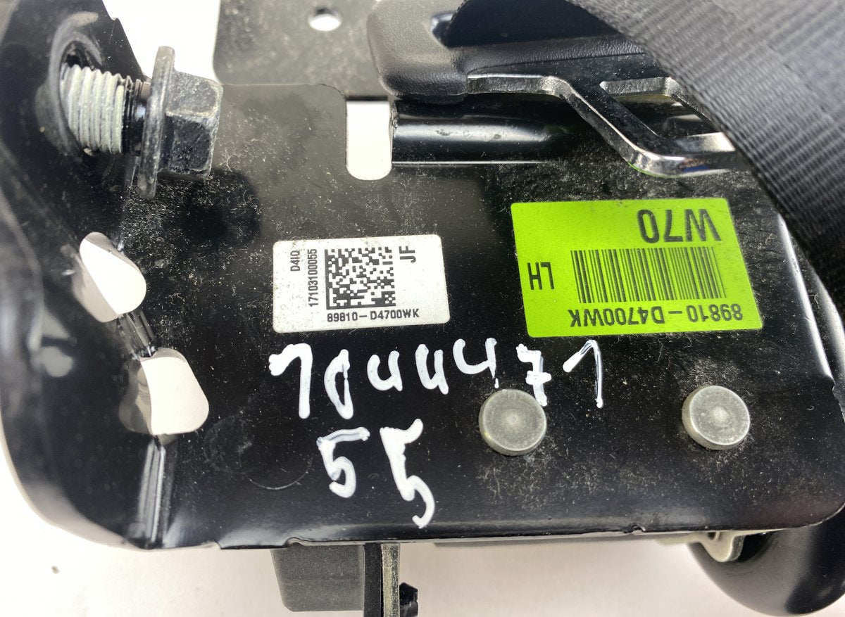 89810D4700 89820D4700 Seat Belt Set KIA OPTIMA IV (JF) (2015-2020)