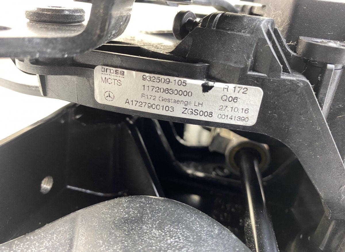 A1727930120 A1727930020 Convertible top bracket set MERCEDES-BENZ SLC (R172) (2016-2020)