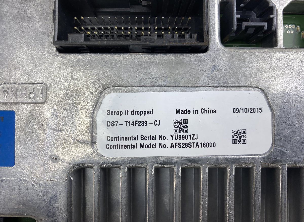 1934259 Satellite navigation control unit FORD RANGER III (TKE, PX) (2011-2023)