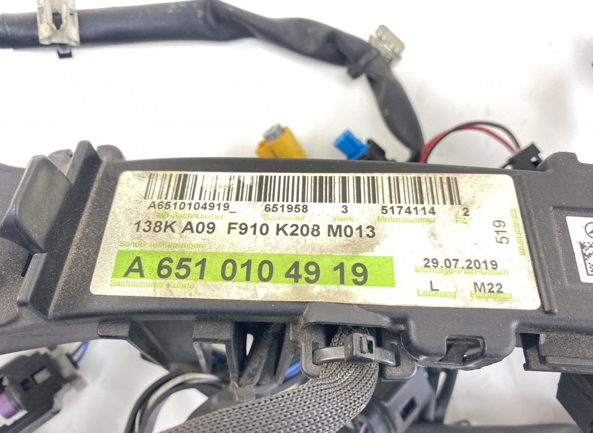 A6511508700 Engine wiring harness MERCEDES-BENZ SPRINTER (907, 910) (2018-)
