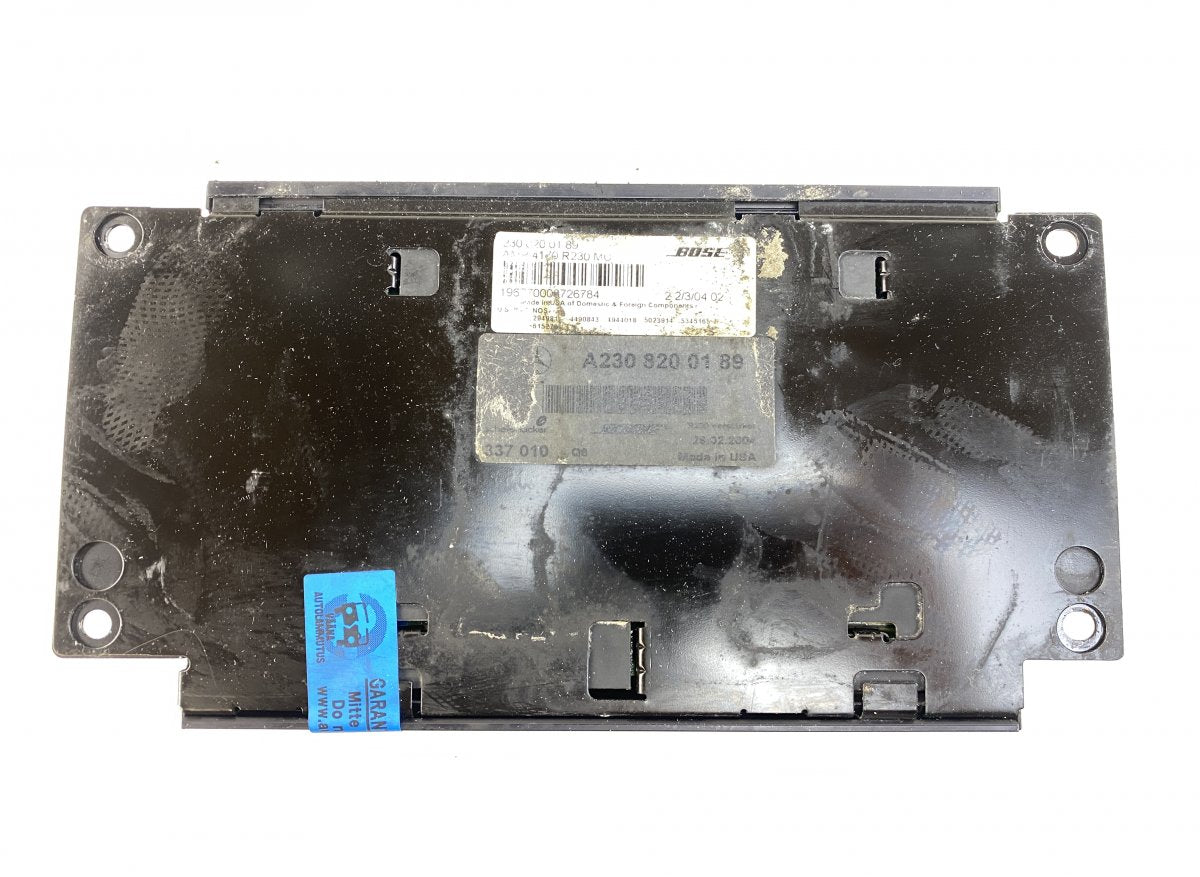 A2308200189 Audio amplifier MERCEDES-BENZ SL-CLASS (R230) (2001-2012)