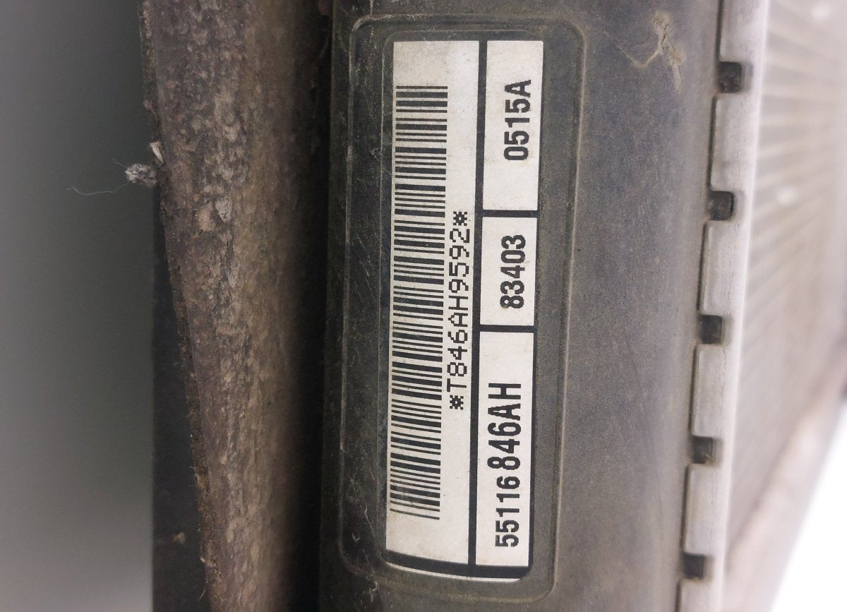 55116928AA 55116849AB 55116846AH AC Radiator (condenser) JEEP GRAND CHEROKEE III (WH) (2005-2010)