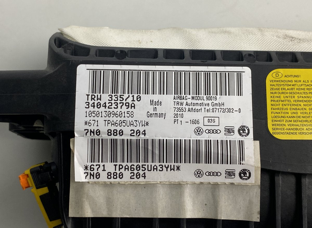 34042379A 1050130960158 Passenger Airbag VW SHARAN II (7N) (2010-2022)