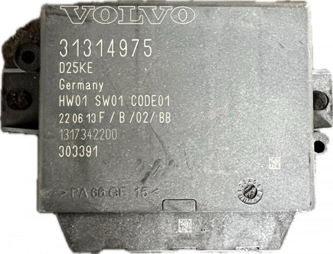 31314975 Parking Aid Control Unit VOLVO S60 II / V60 I (2010-2018)