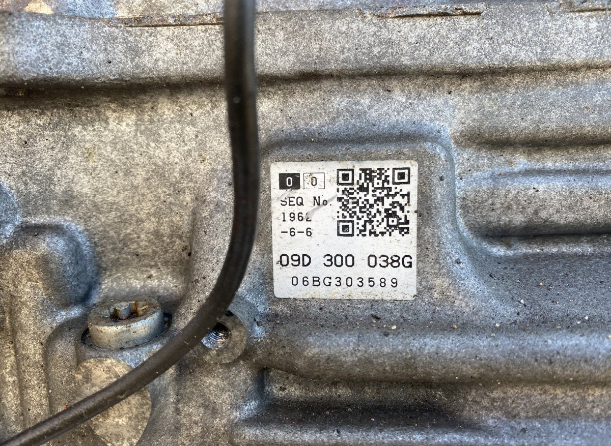 09D300036P Gearbox PORSCHE CAYENNE I (2002-2010)