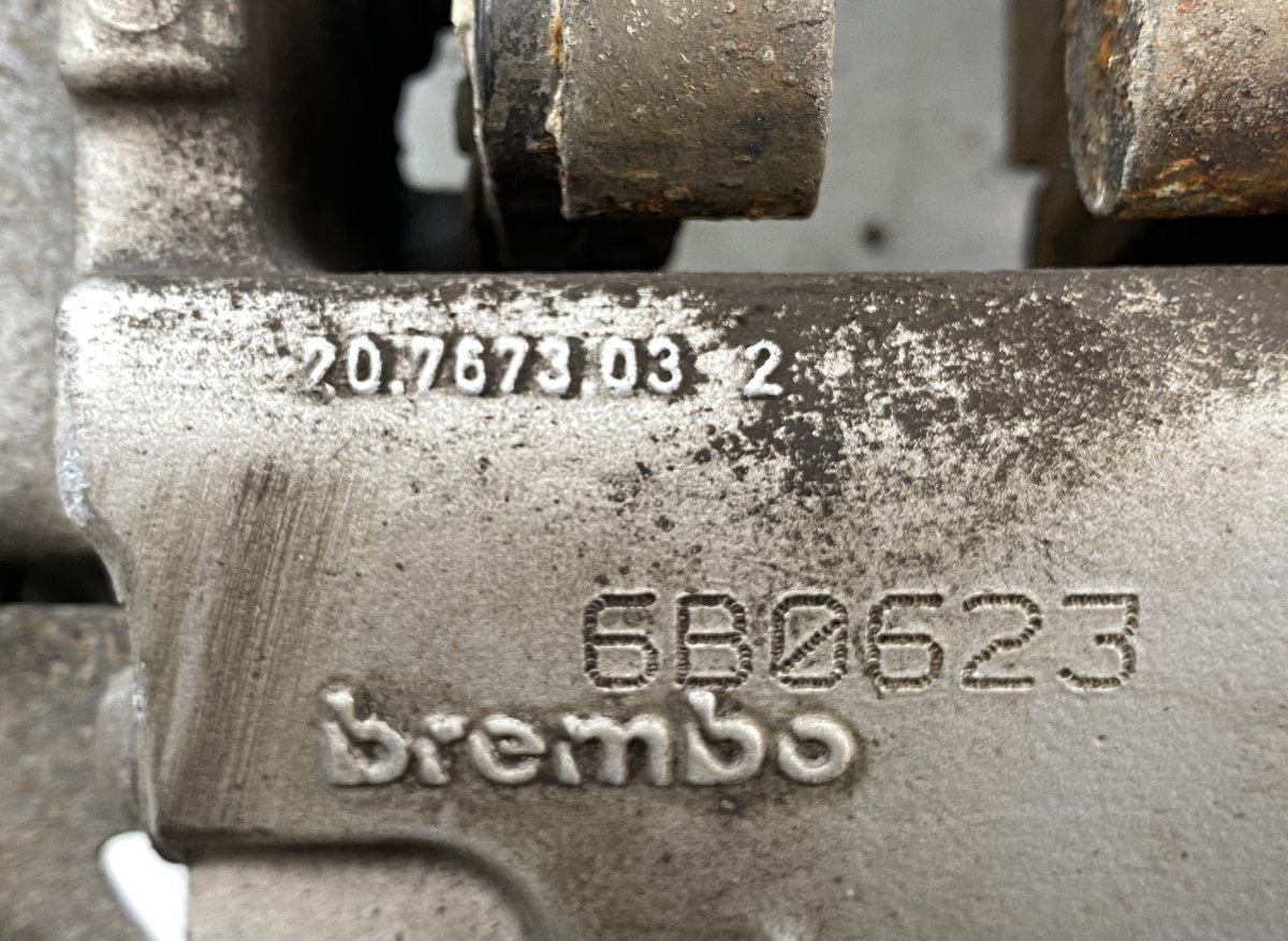 Brake caliper rear left PORSCHE CAYENNE I (2002-2010)