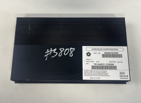 05064533AK Audio amplifier JEEP GRAND CHEROKEE IV (WK, WK2) (2010-2021)