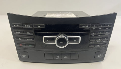 A2129006517 A2129013904 A1669025604 Radio MERCEDES-BENZ E-CLASS (W212) (2009-2016)