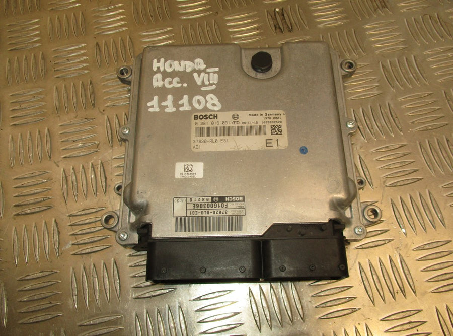 0281016091 Engine Control Unit / module (ECU) HONDA ACCORD VIII (CP, CU) (2007-2015)
