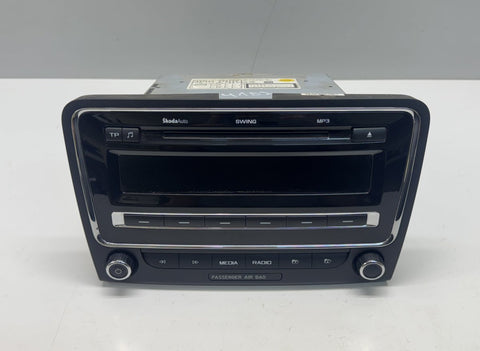 3T0035186 Radio SKODA SUPERB II (3T4, 3T5) (2008-2015)