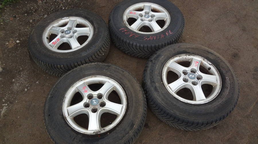 5X114.3 Rim set With Tyres 4 pcs HYUNDAI SANTA FE I (SM) (2000-2006)