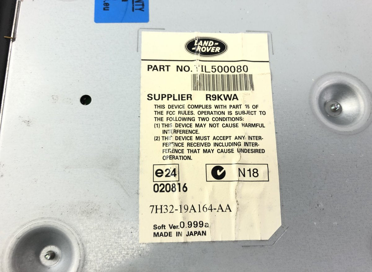 LR043260 Control units, other LAND ROVER RANGE ROVER III (LM) (2002-2012)